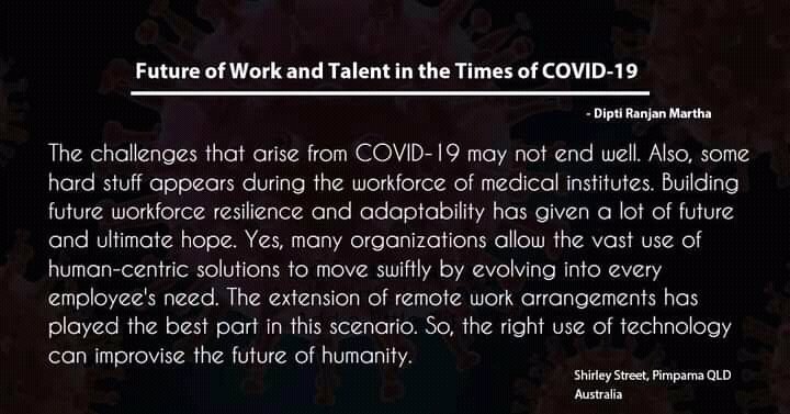 Future of Work and Talent in the Times of COVID-19